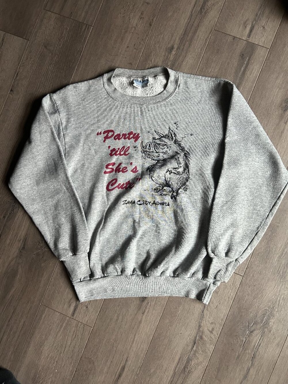 Vintage Humour Party Crewneck